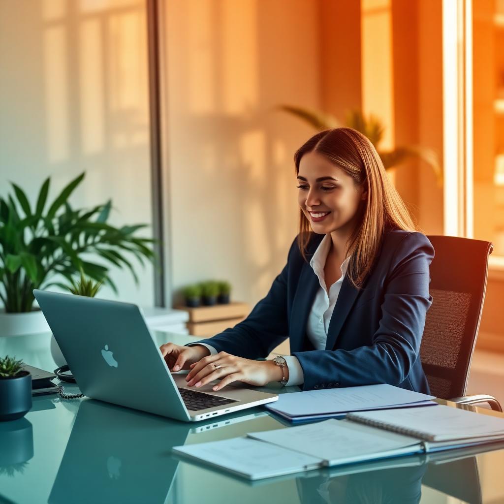 ProActive accountant working